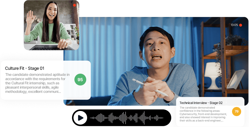 Interview session preview